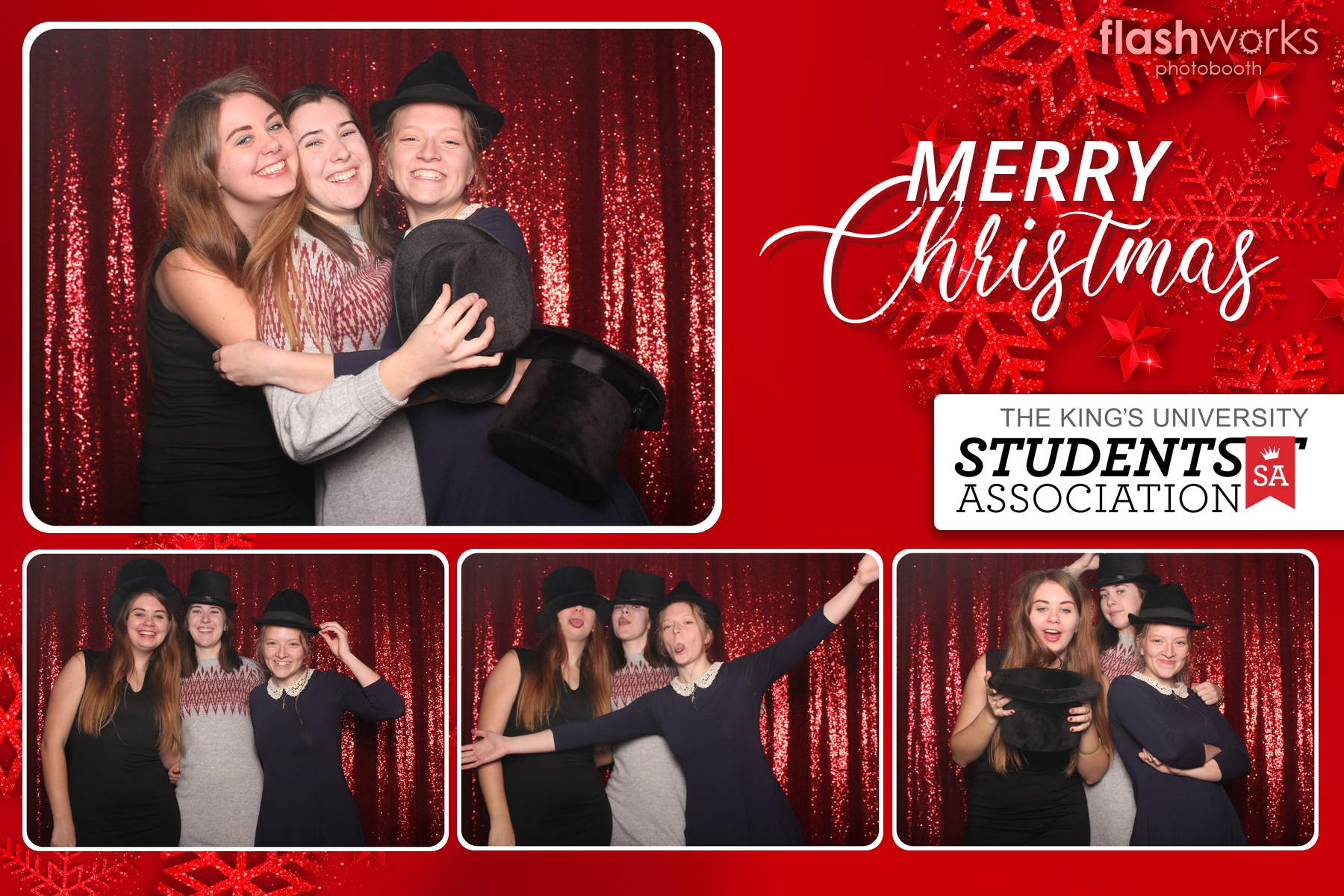 Kings Christmas Party | View more photos from the event at gallery.flashworksphotobooth.com/u/FlashworksPhotoboothInc/Kings-Christmas-Party